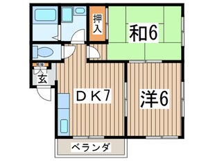 メゾン堀ノ内の物件間取画像